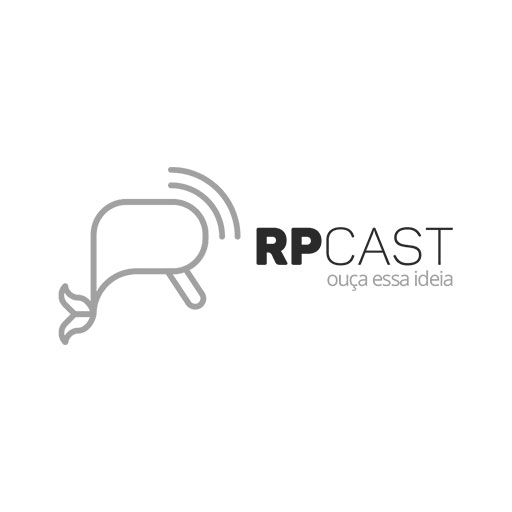 Identidade visual para o podcast de relações Públicas RP cast